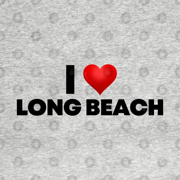I Love Long Beach by Itsheartshop